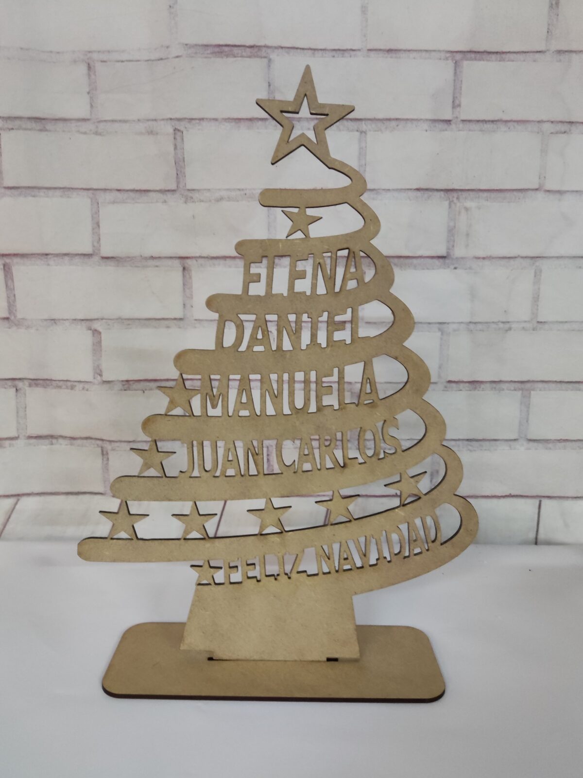 🎄 Árbol de navidad personalizado con nombres - Imagen 4