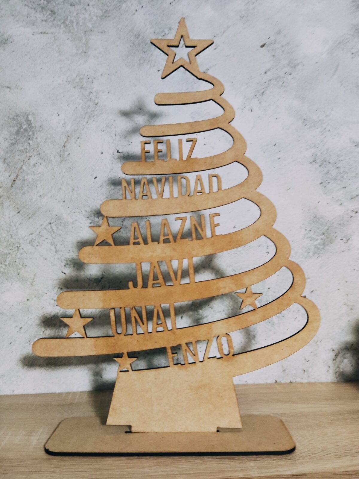 🎄 Árbol de navidad personalizado con nombres - Imagen 3