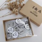 Arras personalizadas para boda de acero inoxidable
