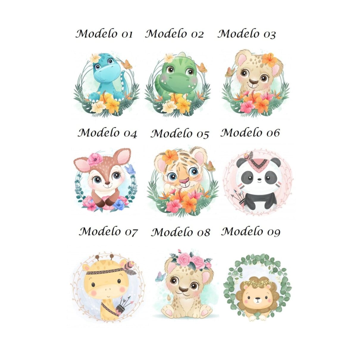 Cojín natalicio ANIMALITOS DEL BOSQUE - Imagen 9