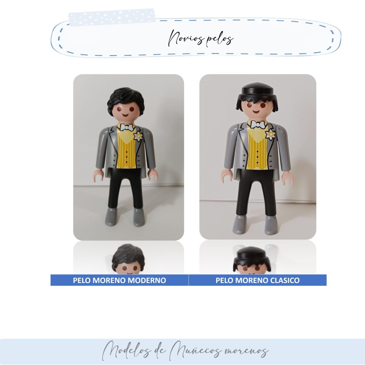 Cuadro Futuros Novios Playmobil NOVIO+NOVIO - Imagen 4