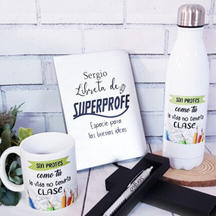 Kit profesor SIN PROFES LA VIDA NO TENDRIA CLASE