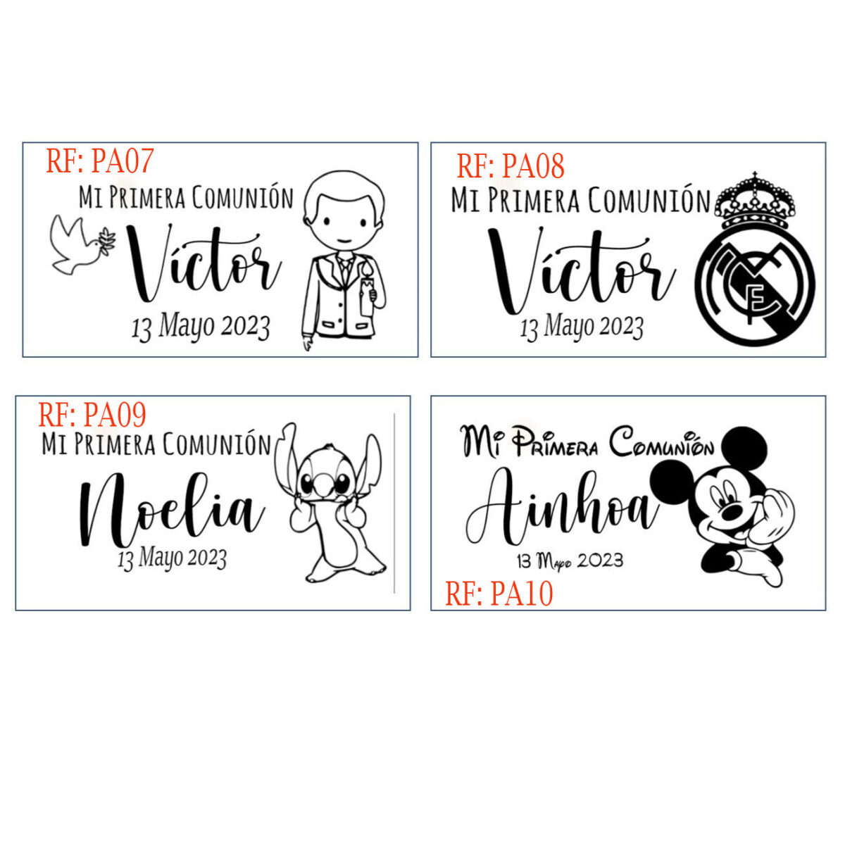 Pala para tarta personaliza SIN CAJA - Imagen 4
