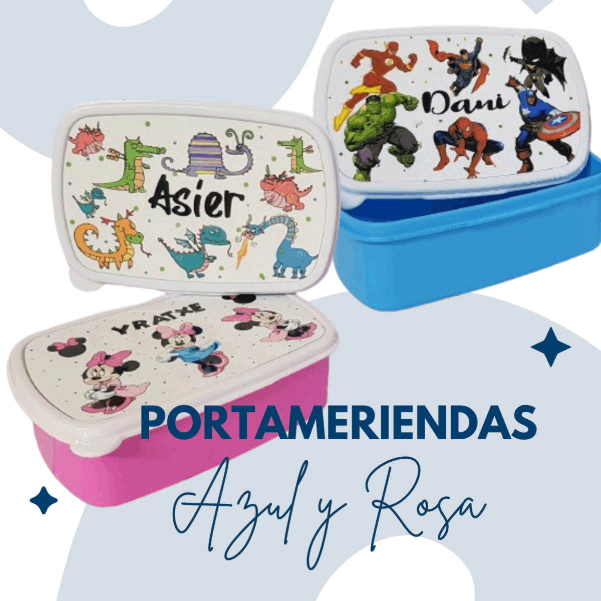 Portamerienda Infantil escolar "VARIEDAD DE DISEÑOS" - Imagen 1