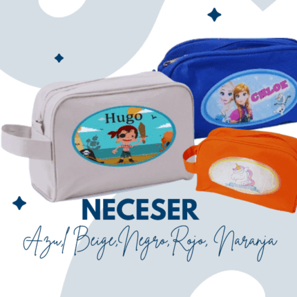 Neceser escolar para niños