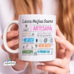 taza personalizada con nombre – regalo original Entrededos