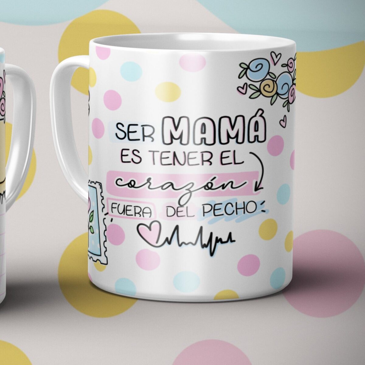 Taza madre ser mamá es tener... - Imagen 1