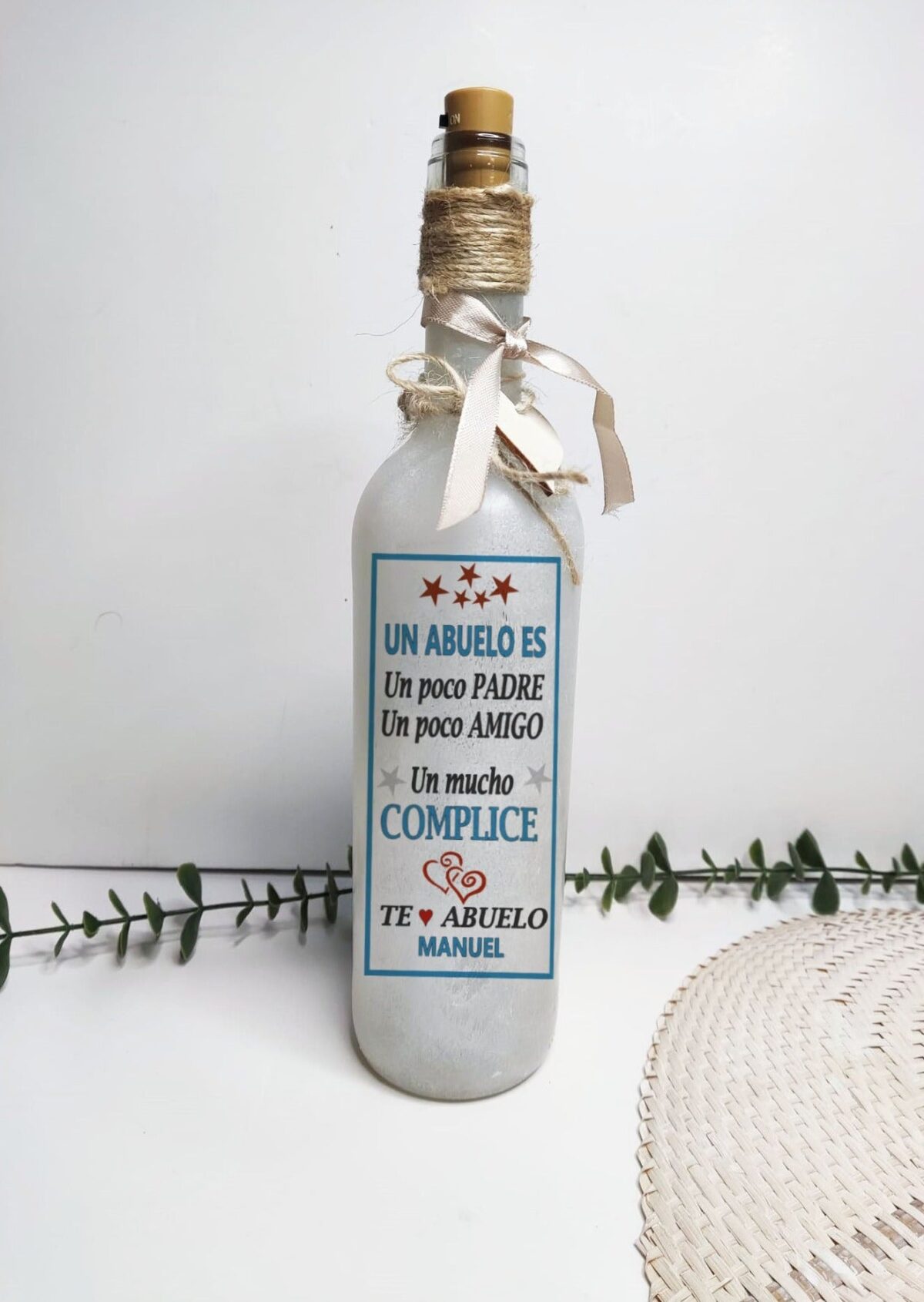 Botella luminosa UN ABUELO ES UN POCO.. - Imagen 2