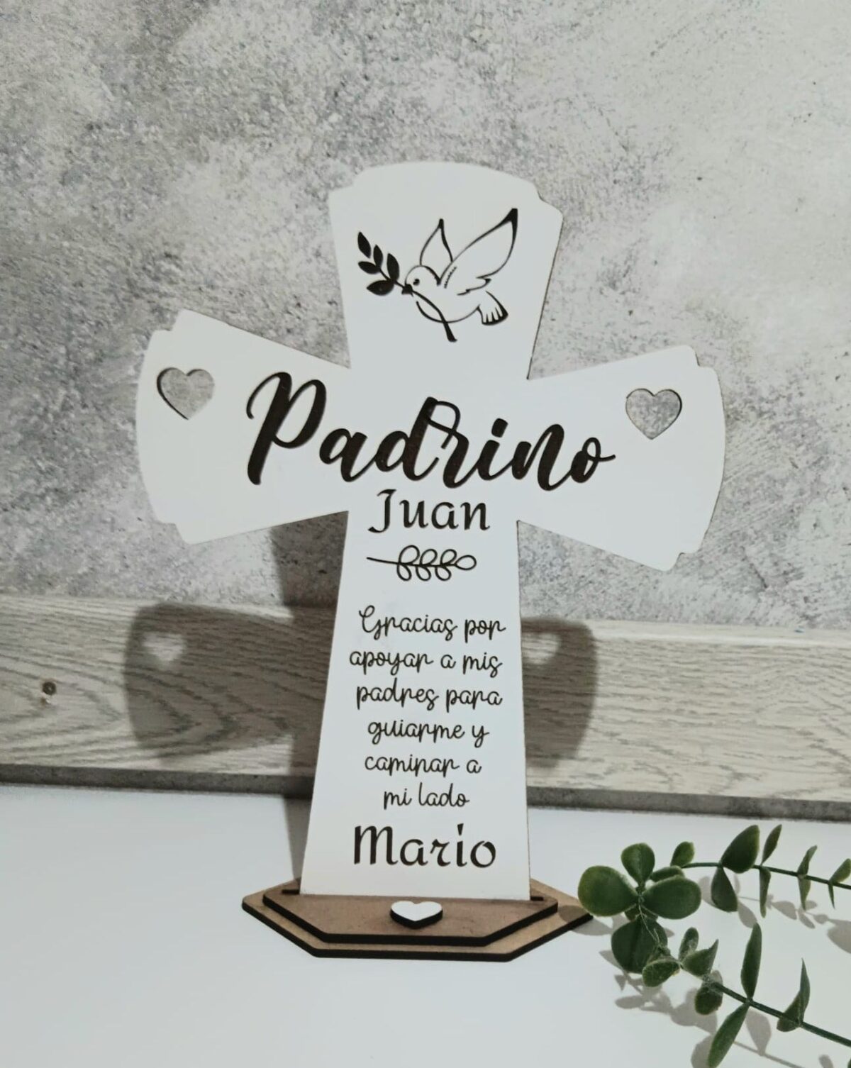 Cruces Personalizadas para Padrinos, Madrinas y Catequistas - Imagen 3