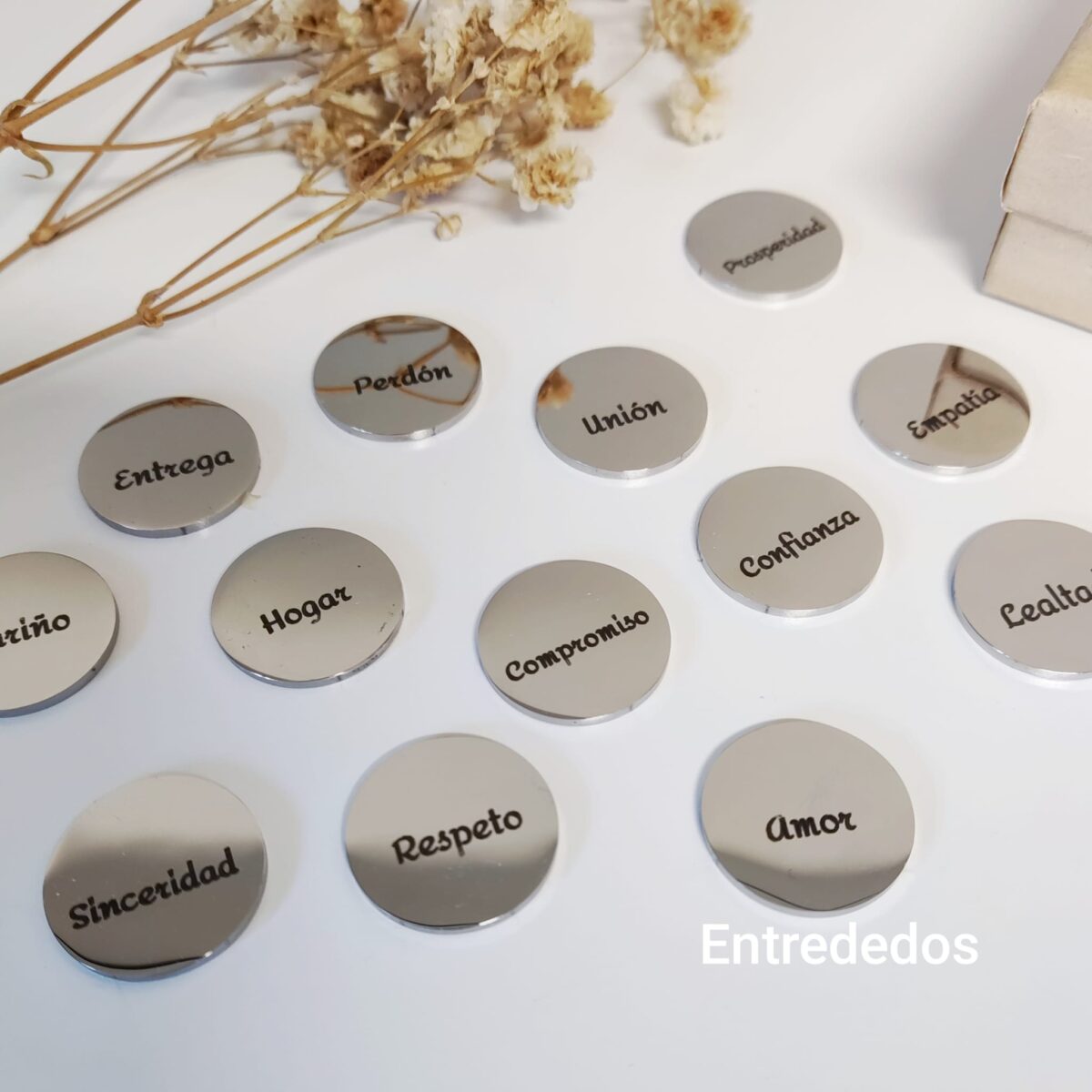 Arras personalizadas para boda de acero inoxidable - Imagen 6