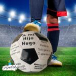 Balón de fútbol personalizado CON MENSAJE