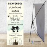 Banner Creativo para Eventos MICKEY Y MINNIE