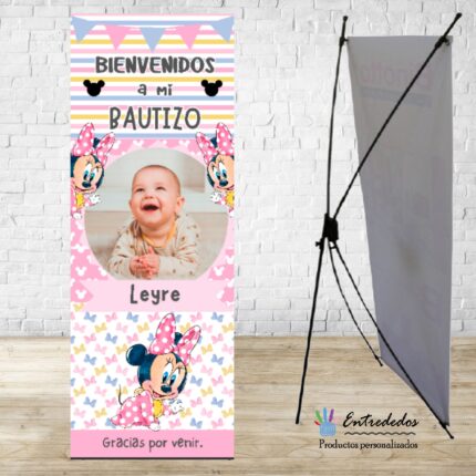 Banner para niños MINNIE BEBÉ
