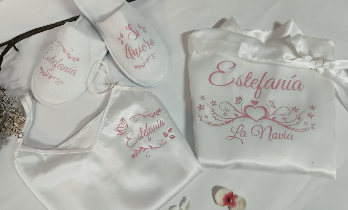 Camisón personalizado para "NOVIA" - Imagen 4