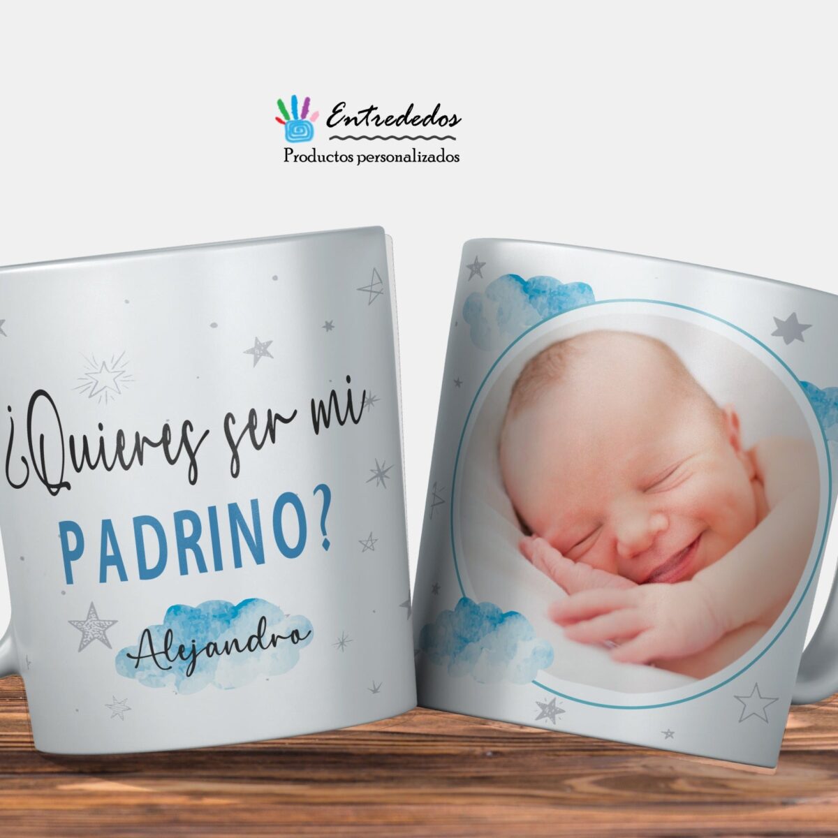Taza ¿quieres ser mi padrino/madrina? - Imagen 1