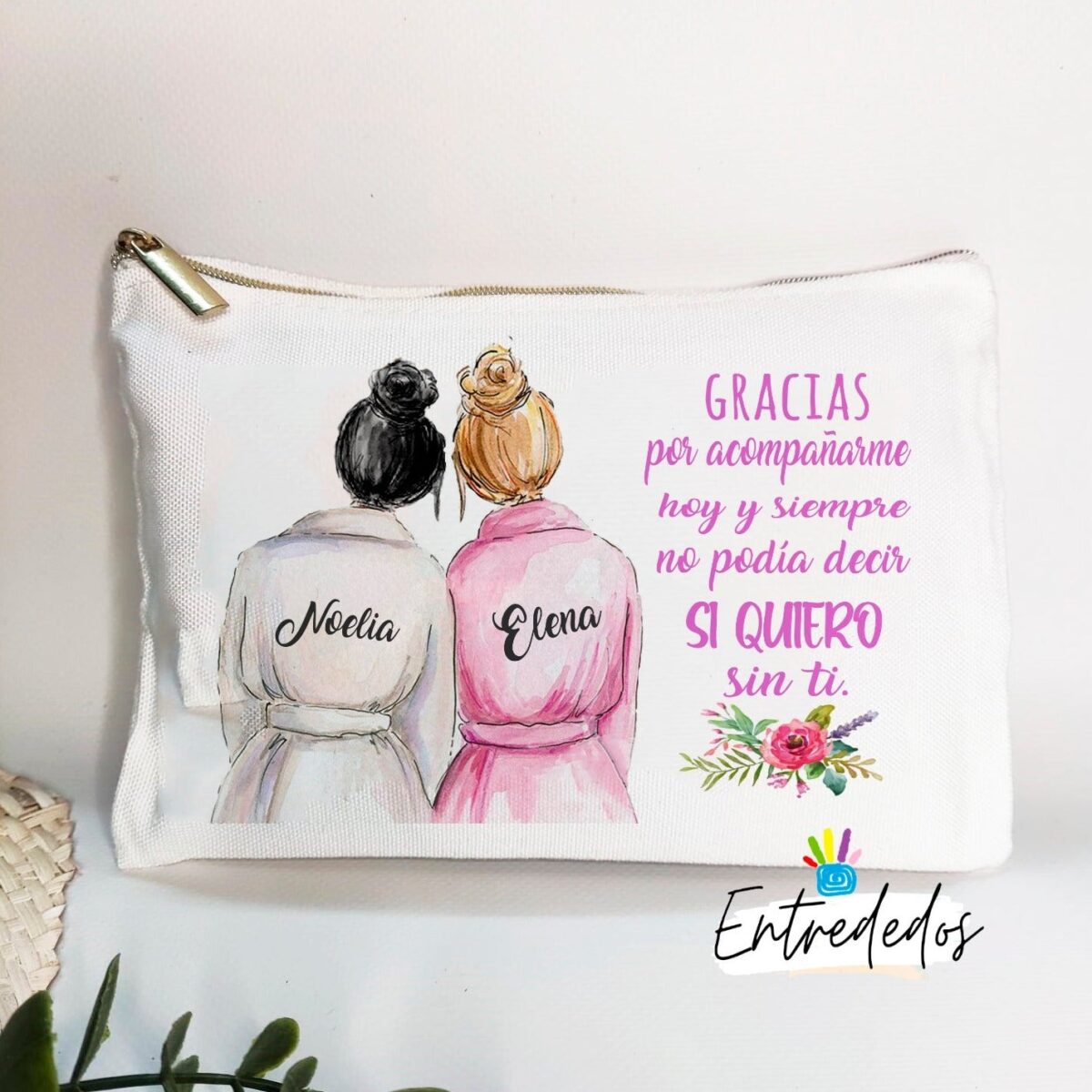 Neceser para mujer DAMAS CON BATA - Imagen 1