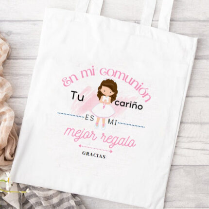 Bolsa de Regalos para Comunión: "NIÑA COMUNIÓN"