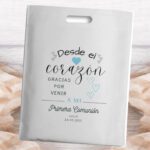 Bolsa de regalo personalizada con diseño impreso para eventos