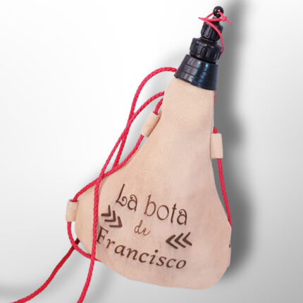 Bota de vino personalizada