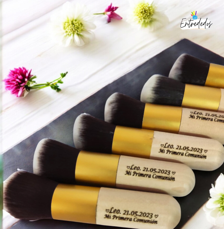 brocha-madera-maquillaje Brocha de Maquillaje Multiusos en Madera - Imagen 1