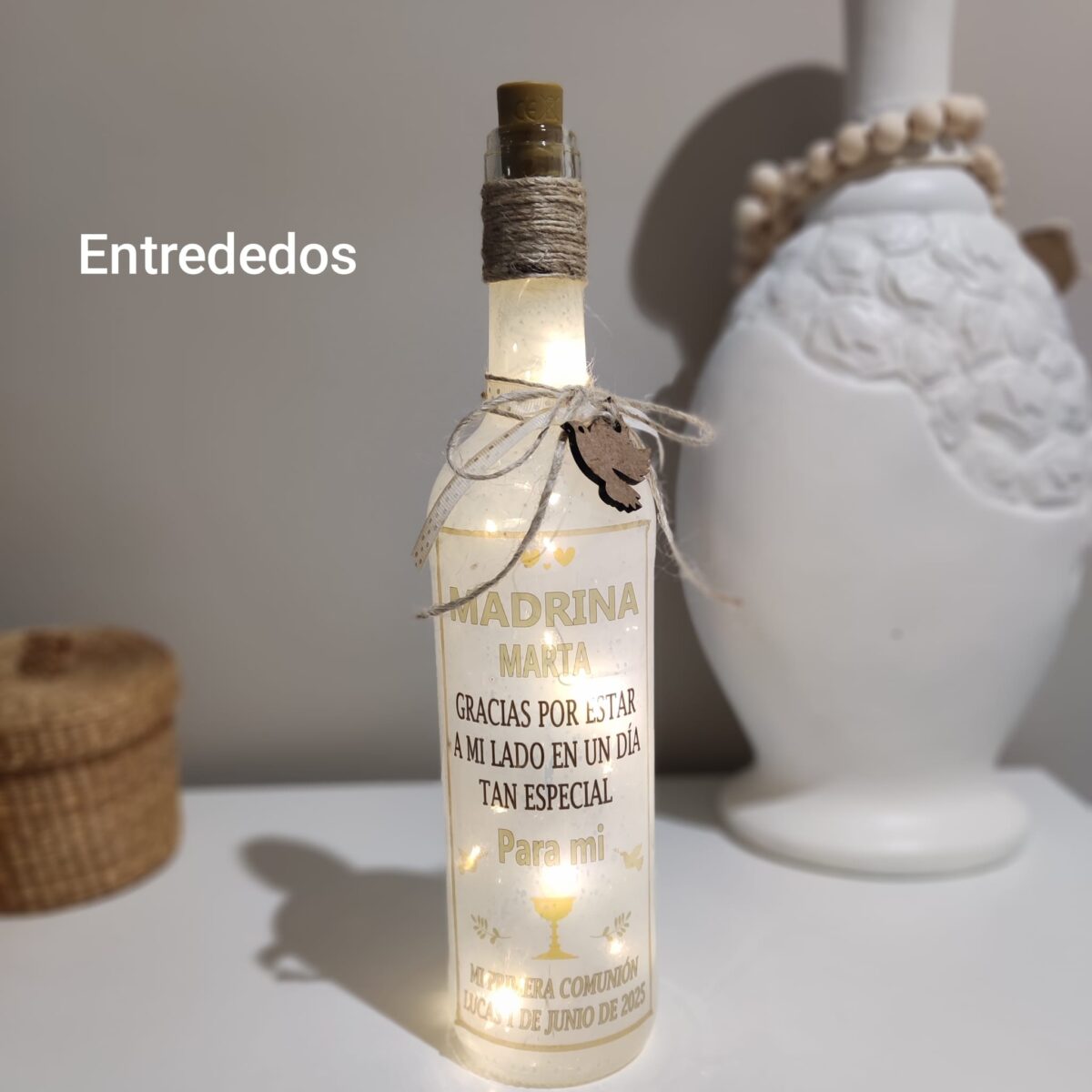 Botella luminosa MADRINA/PADRINO - Imagen 8