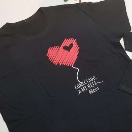 Camiseta papá conectado a mi hij@