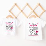 Camiseta Infantil Manga Corta Personalizada – Modelo Bnaderitas