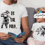 Camiseta Padre e Hijo Personalizada – Moto