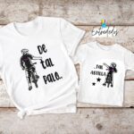 Camiseta Padre e Hijo Personalizada – Diseño Bicicleta