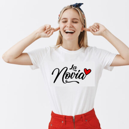 Camisetas Personalizadas Despedidas de Soltera – "CORAZÓN ROJO"