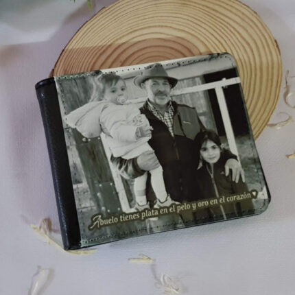 Cartera para hombre con tu FOTO FAVORITA