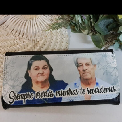 Cartera de polipiel para mujer CON TU FOTO FAVORITA