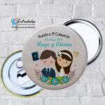 Chapa Espejo o Imán – Gemelos 