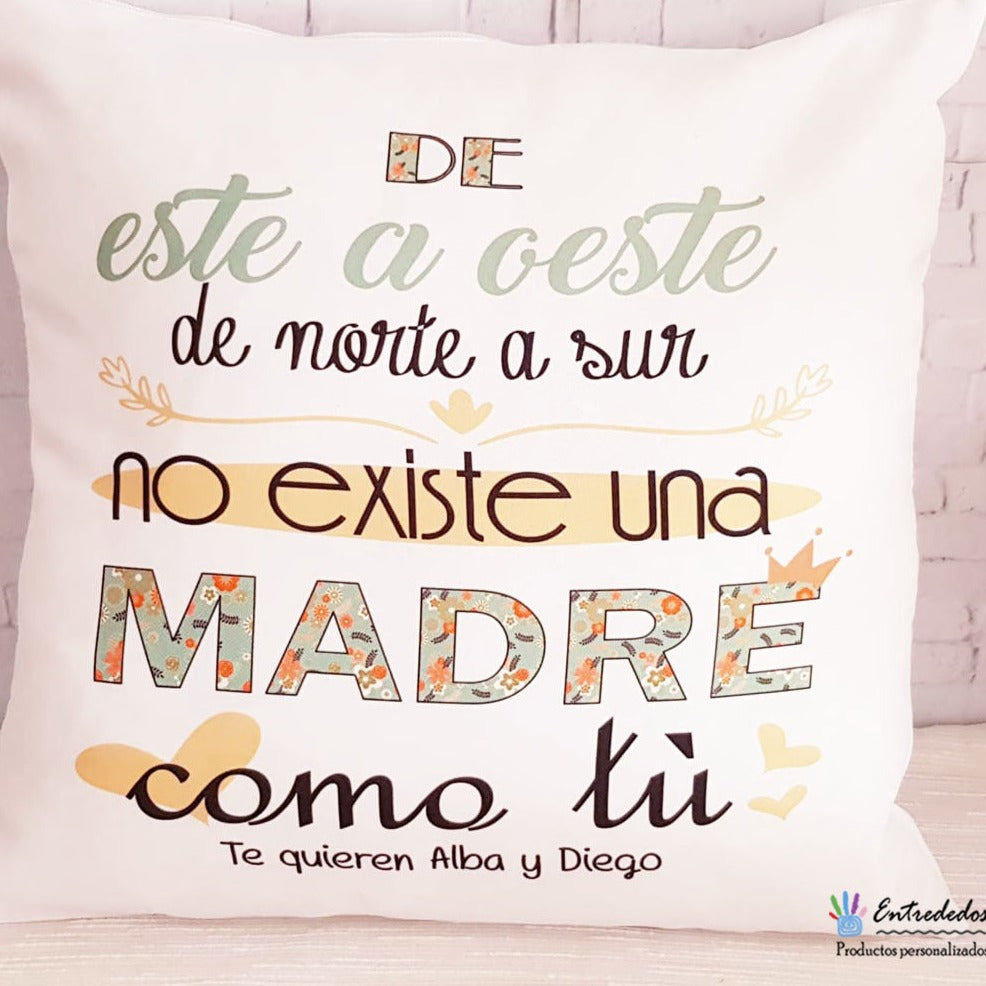 163148876_717638362235571_2331779098604093100_n.jpg Cojín con Mensaje: El Regalo Perfecto para Mamá - Imagen 1