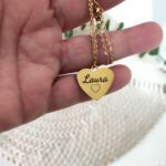 Colgante Corazón Personalizado en Acero Inoxidable