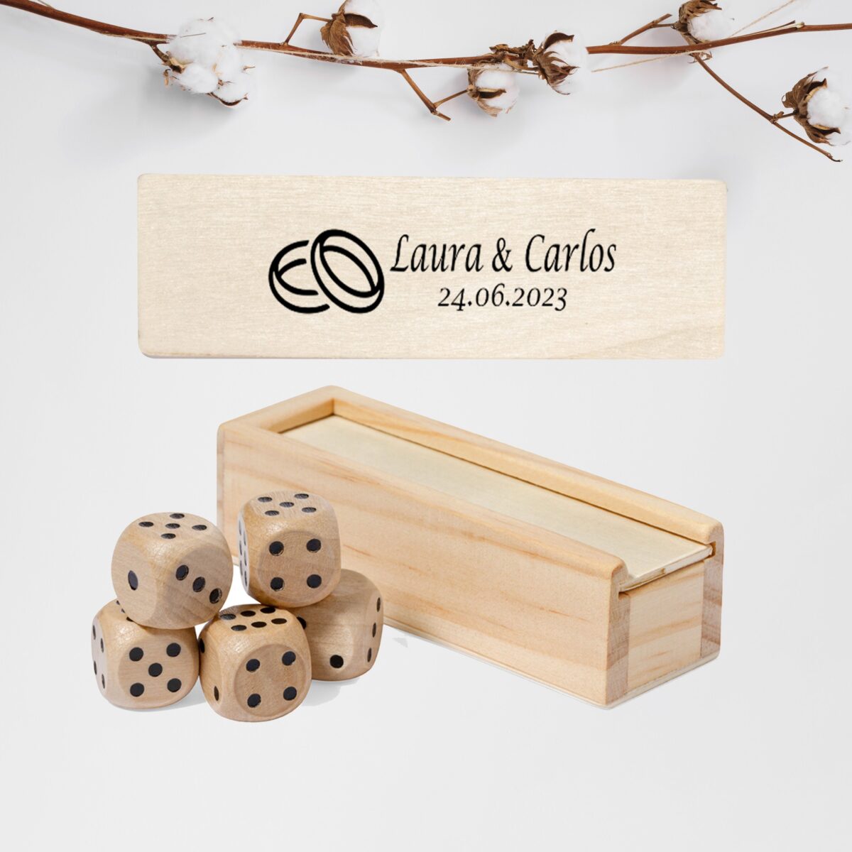 Juego de dados Atanin personalizado - Imagen 1