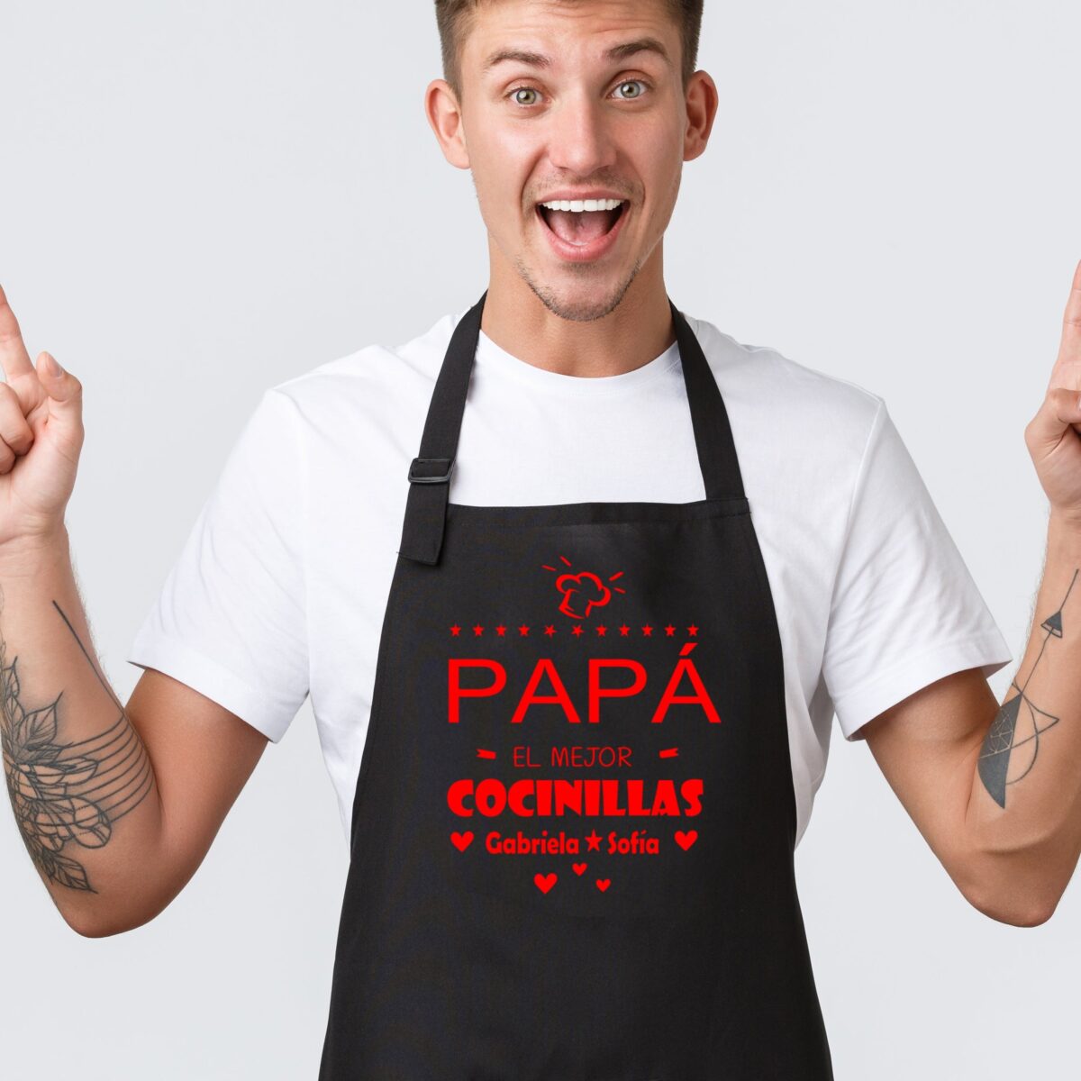 Delantal HOMBRE "con frases divertidas" - Imagen 3