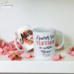 Taza para testigo "NARANJA O VERDE"