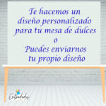 Fondo Perfecto para tu Mesa de Dulces CON TU DISEÑO