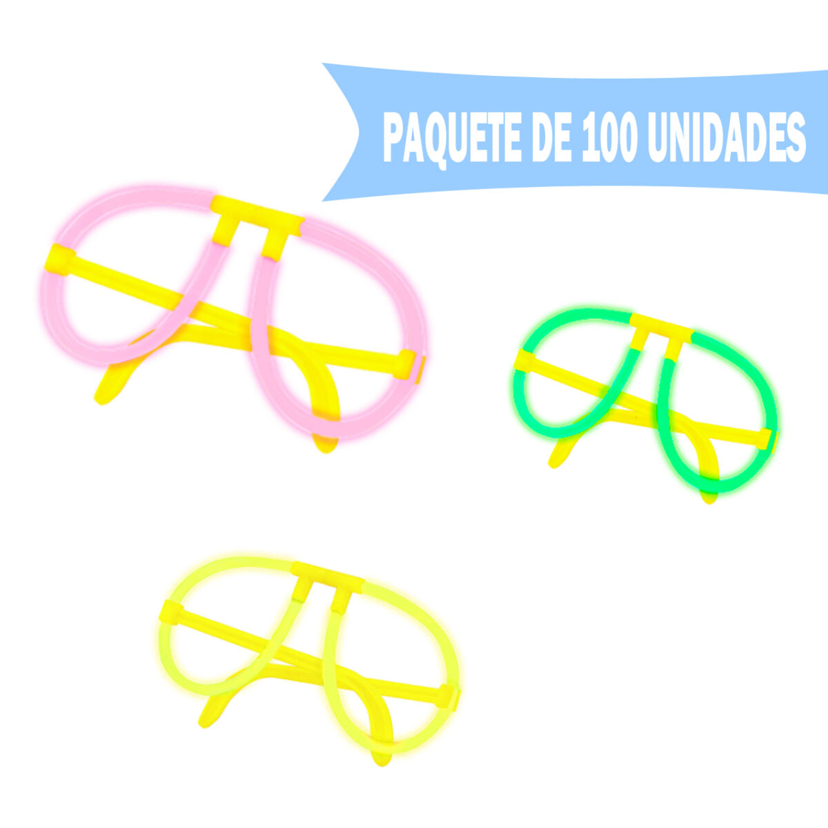 Gafas luminosas ideales para fiestas - Imagen 1