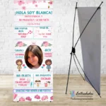 Banner Creativo para Eventos HISTORIA NIÑA