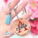 Llavero Redondo Personalizado – Fotos o Inicial