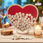 Corazón de madera: deseos que inspiran