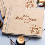 Libro de Firmas para Boda: Personalización en Madera