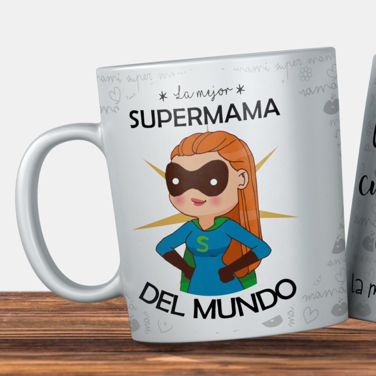 Taza la mejor supermamá del mundo - Imagen 1