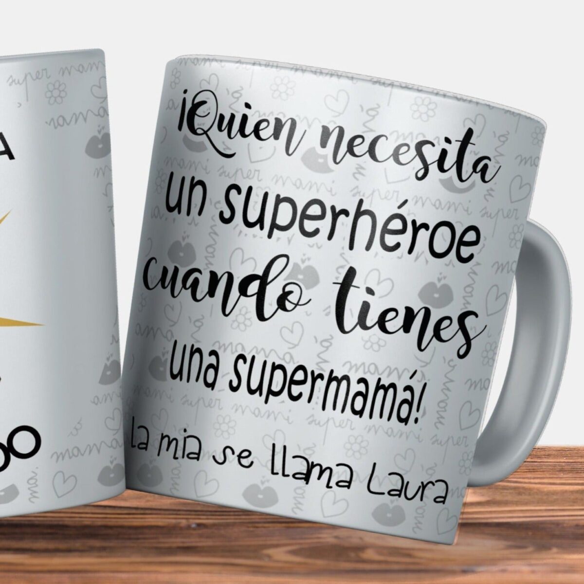 Taza la mejor supermamá del mundo - Imagen 3