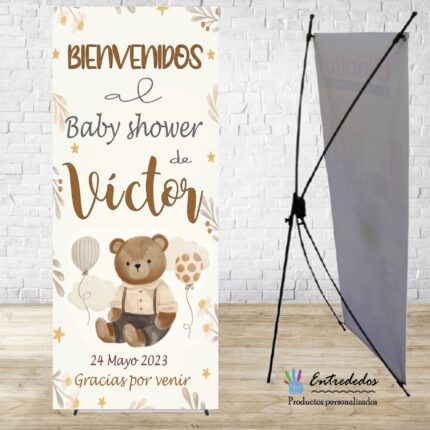 Banner para niños OSITO SENTADO