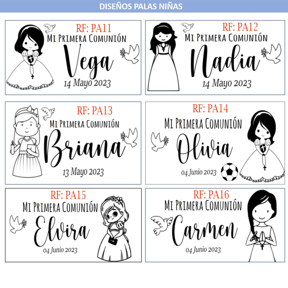 Pala para tarta personaliza SIN CAJA - Imagen 3