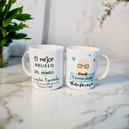 Taza "EL MEJOR ABUELO" personalizada