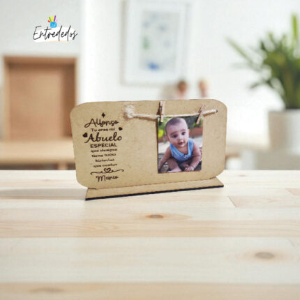 Lámina de madera "ABUELO"
